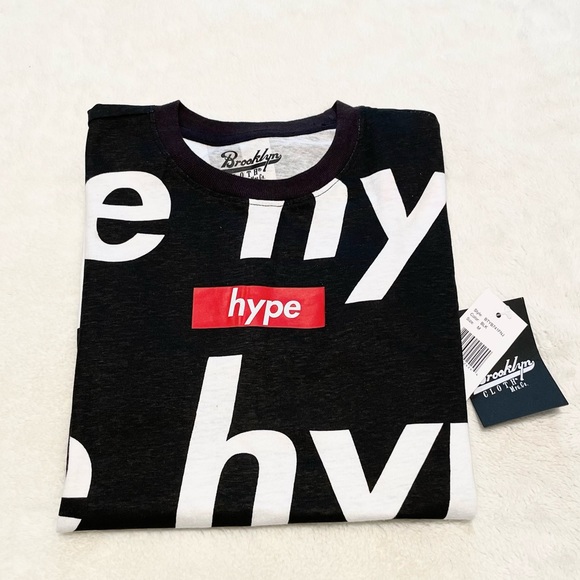 NWT Boy’s Brooklyn Cloth HYPE Short Sleeve Tee - Picture 8 of 10